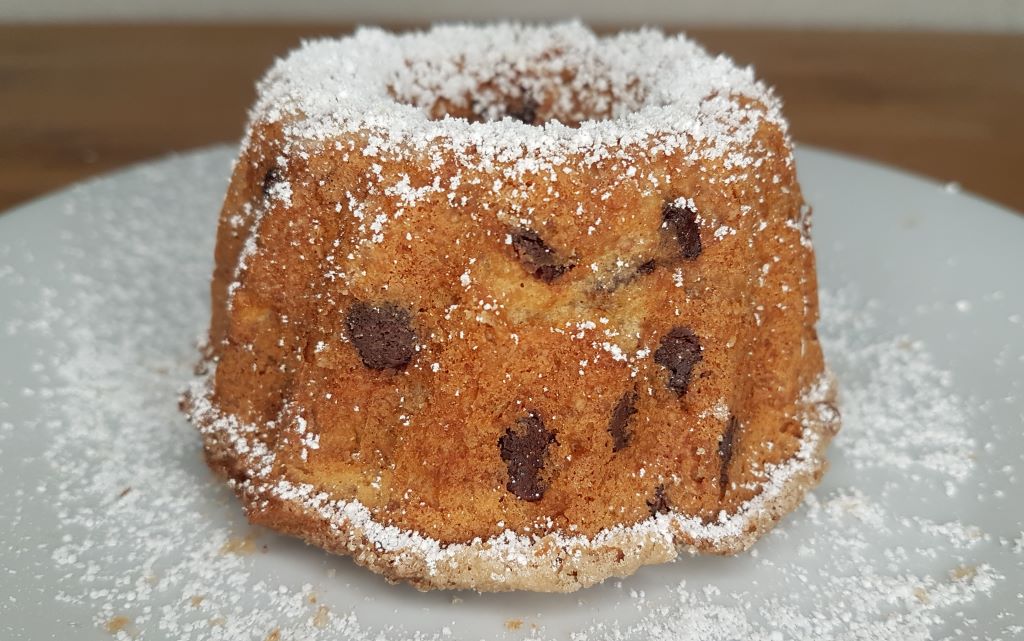 Chestnut Cake with Chocolate Chips
