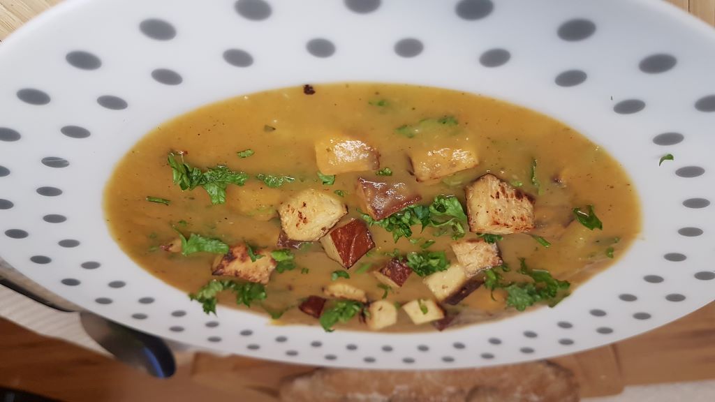Potato Soup with Tofu