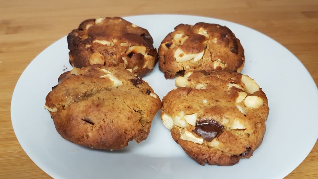 Miso White Chocolate Macadamia Cookies