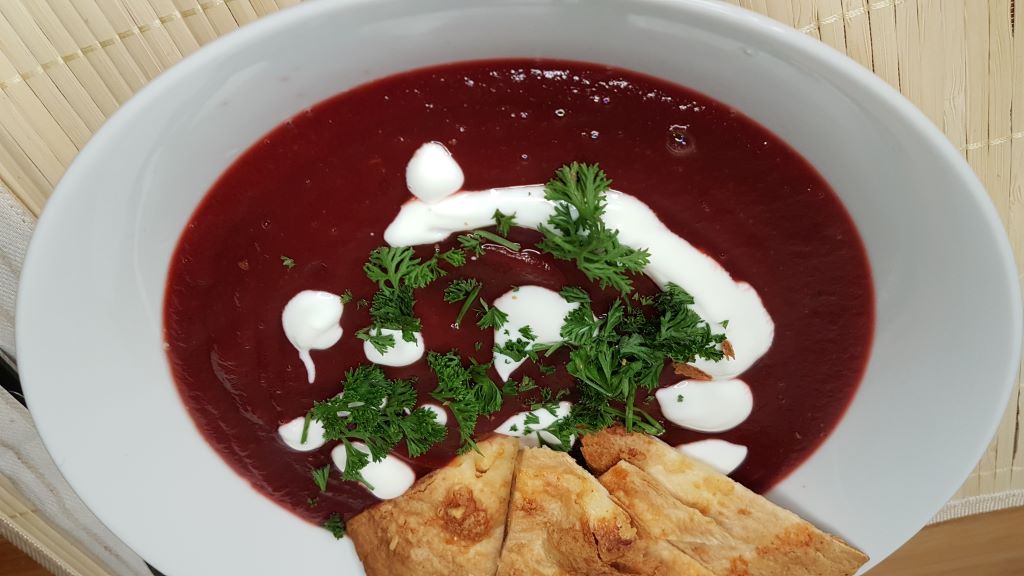 Beetroot Soup From the Oven